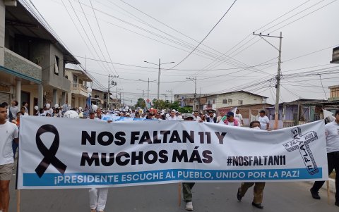 En medio de oraciones y fotografías de las víctimas, la ciudadanía hizo ocho exigencias concretas al Gobierno.