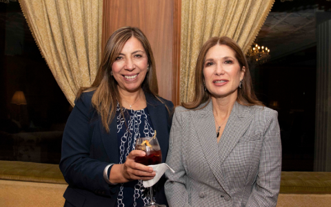 Annabelle Rodríguez y Luisa Fernanda Amador.