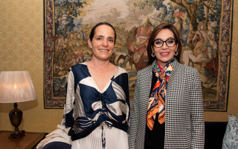 Mariana Lanusse y Gabriela Betancourt.