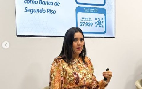 María Isabel Moncayo, gerente General de CFN