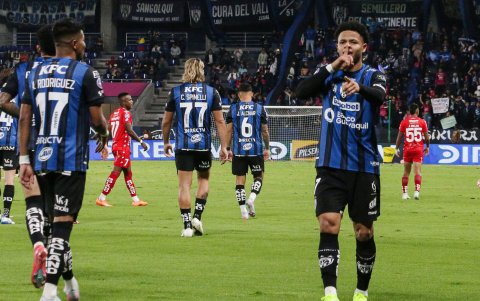 Patrik Mercado selló 1-0 ante El Nacional, con el que Independiente del Valle permanece en lo más alto de la LigaPro.