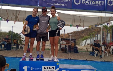 María José Mayorga y Marines Holguín se coronaron la categoría Primera damas.