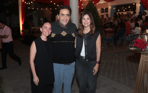 Mónica Cuesta, Ramón Sonnenholzner y Geannina Roggiero.