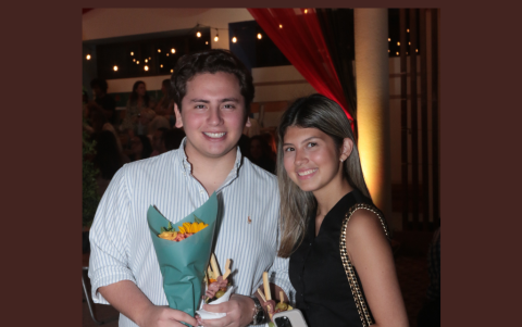 Agustín Ortíz y María Verdesoto.