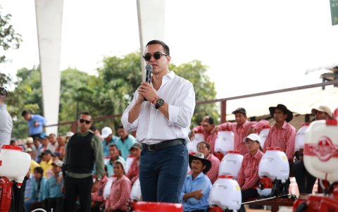 El presidente Daniel Noboa convocó este miércoles 6 de agosto de 2025 a una marcha 