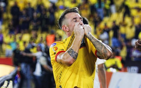 Damián Díaz es uno de los ídolos de Barcelona SC.