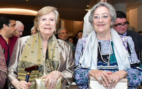 Mecha de Gómez y Margarita de Ortega.