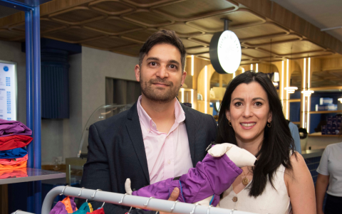 Daniel Jácome y Ana Carolina Andrade.