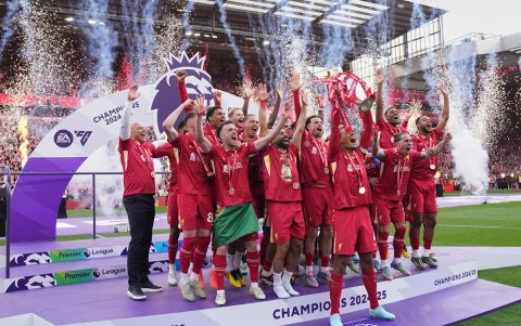 Liverpool coronó su vigésima Premier League en la temporada 2024-25.