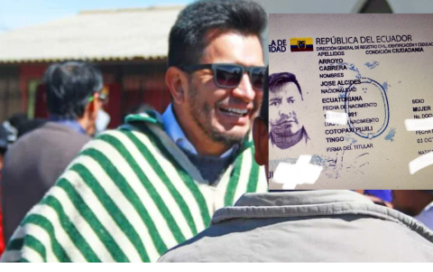 El alcalde de Pujilí, José Arroyo, hizo el cambio de sexo de hombre a mujer, en octubre 2024.