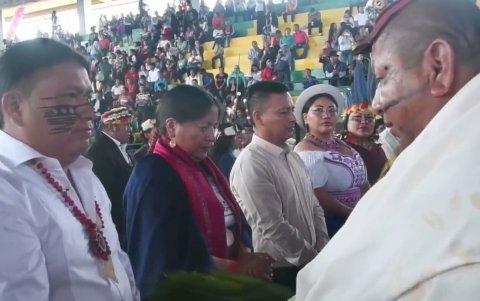 Vargas aseguró que la Conaie intensificará su lucha contra la minería a gran escala.