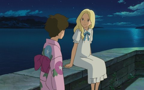 Anna y Marnie en una conversación nocturna