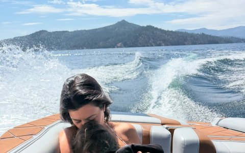 La polémica foto de Kourtney Kardashian y su hijo