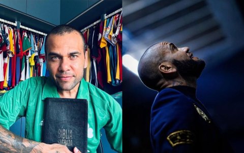 Dani Alves y sus fotos que sorprenden al mundo.