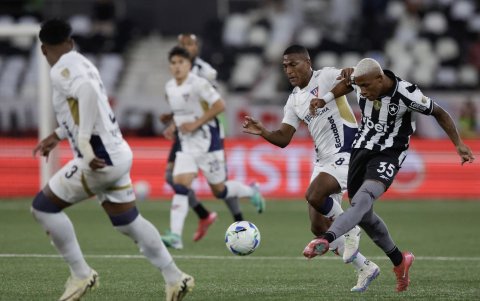 Liga de Quito cayó por la mínima diferencia ante Botafogo en la ida de los octavos de final de Copa Libertadores 2025.