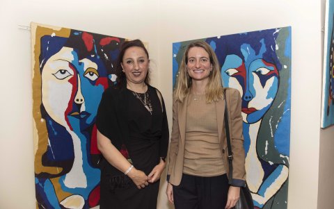 Patricia Pérez y Mercedes Millán.