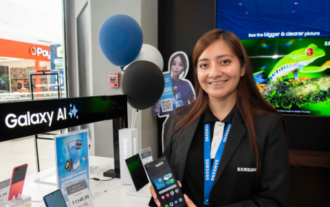 Ana Vega, encargada de las capacitaciones.