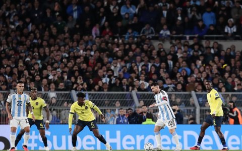 Messi estará en el duelo de Argentina vs Ecuador.