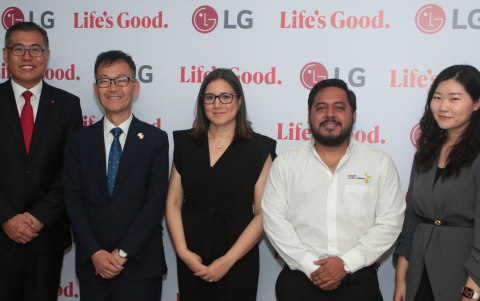 Jason Jung, Shim Jae Hyun, Verónica Félix, Daniel Uribe y Yoonah Kin.