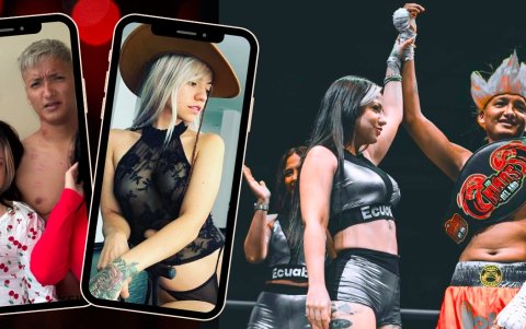 Catrina Sauvage ya ha grabado contenido junto a Ñokú para la página azul.