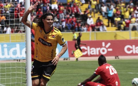 Ismael Blanco dejó su huella como delantero amarillo entre 2014 y 2016.