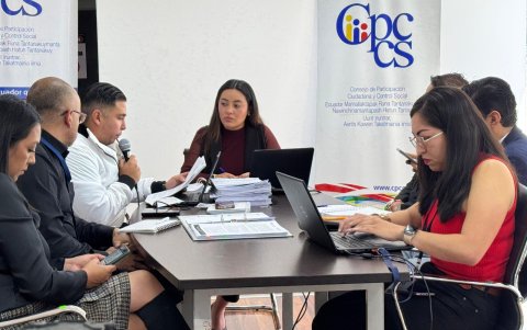 La Comisión Técnica de Selección para la renovación de la Judicatura está conformada por delegados de los vocales del CPCCS.