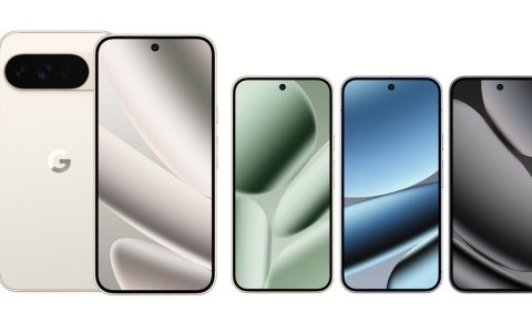 Así luce la nueva línea de teléfonos celulares de Google.