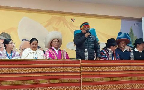 Marlon Vargas es el nuevo presidente de la Conaie.