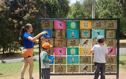 El Parque Metropolitano Guangüiltagua cuenta con variados espacios pensados en los niños.