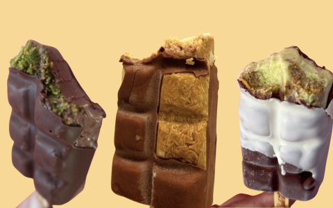 La Paletería presenta su versión congelada del chocolate Dubái.