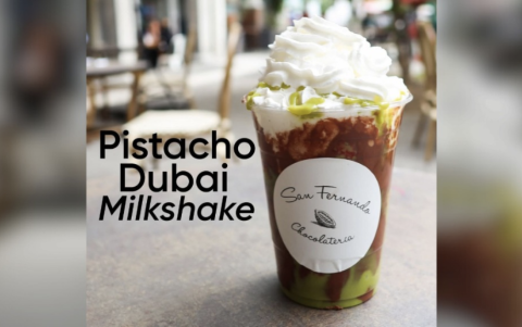 En San Fernando, el chocolate Dubái se elabora con cacao ecuatoriano.