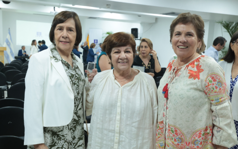 Cecilia Ansaldo, Susana Loor y Cecilia Calderón.