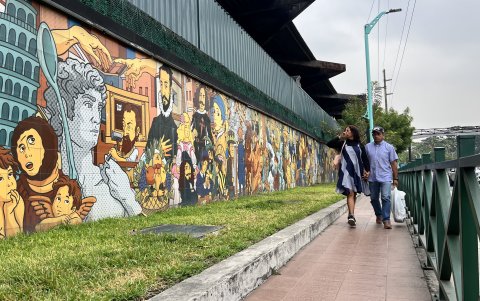 Norte. La dispersión de las obras artísticas no permite establecer rutas.