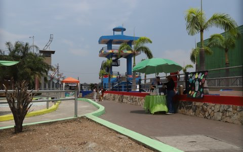El malecón Abel Gilbert de Durán mantiene una baja afluencia de turistas desde hace varios meses.