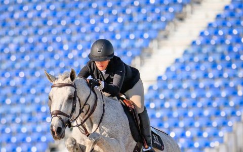 Palourias empezó a montar a los 7 años, cuando su abuela la llevó a una clase tras ver su entusiasmo por la serie ‘My little pony’. Hoy irá a los Bolivarianos.