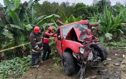 Marcos Olmedo falleció en vía a Quinindé, provincia de Esmeraldas.