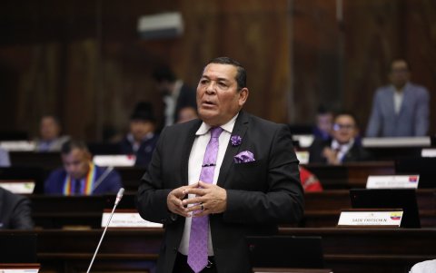 El legislador Jorge Chamaba, de ADN, es miembro de la Comisión de Transparencia, Participación Ciudadana y Control Social,