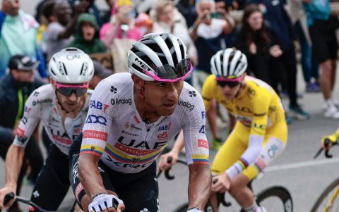 La victoria en la segunda etapa del Lidl Deutschland Tour significó para el ecuatoriano la cuarta de la temporada.