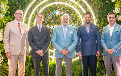 Henry Rumbea, Nino Cassanello, Guido Jalil, Mario Orellana y José Antonio Ponce.