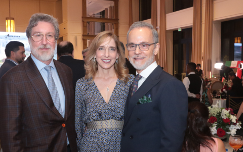 Pablo Trujillo, Karina Oneto y Francisco Nugué.