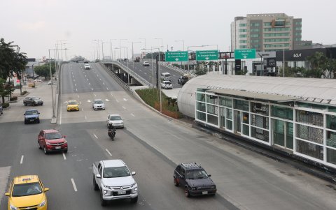 La avenida de Las Américas es una de las arterias más transitadas del norte.