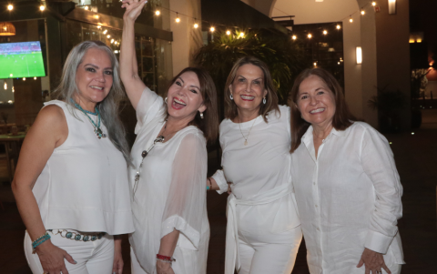 Jaqueline Carvajal, Patty Hidalgo, María Fernanda Franco y Magda Centeno.