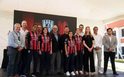 La base de Dragonas IDV está en la alianza que mantienen entre Independiente del Valle y la Universidad San Francisco de Quito.