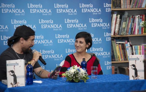 La obra se presentó esta semana en Quito, con un conversatorio con la autora.