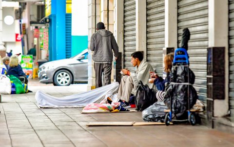 En Guayaquil, la situación de calle y de vulnerabilidad es común.