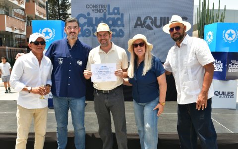 Reconocimiento para las familias.