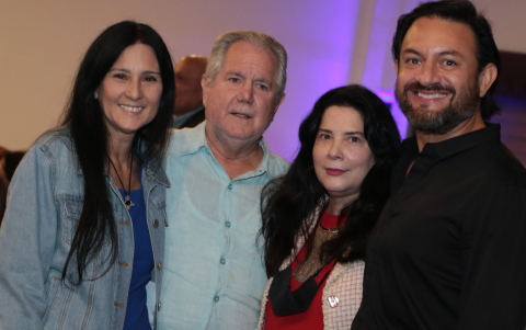 Mía Alfaro, Carlos Mayo, Roxi Diab y Juan Carlos Blum.