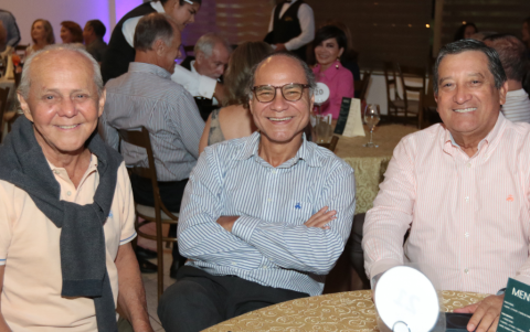 Walter Jácome, Vicente Wong y Fausto López.