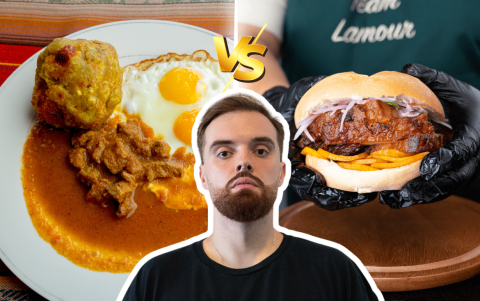 Ecuador y Perú se enfrentaron en una reñida competencia del Mundial de Desayunos de Ibai.