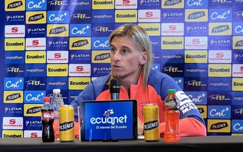 Sebastián Beccacece, seleccionador de Ecuador.